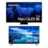 Smart TV Samsung 65 + Smart TV 55" | KaBuM!