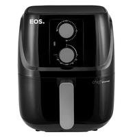 Fritadeira Air Fryer Sem Óleo EOS A Air Fryer EOS utiliza uma tecnologia especial de fritura que garante a crocância dos alimentos, preservando o sabo