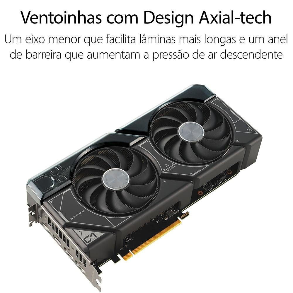 ASUS Dual GeForce RTX™ 4070 EVO OC Edition 12GB GDDR6X foi