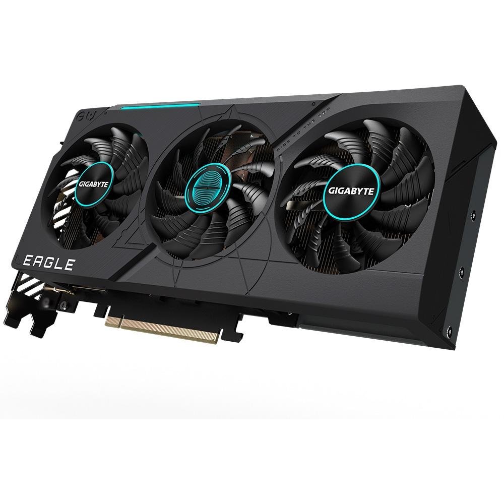 Placa de Vídeo RTX 4070 Eagle OC Gigabyte GeForce, 12 GB GDDR6X, DLSS, Ray Tracing - GV-N4070EAGLE OC-12GD