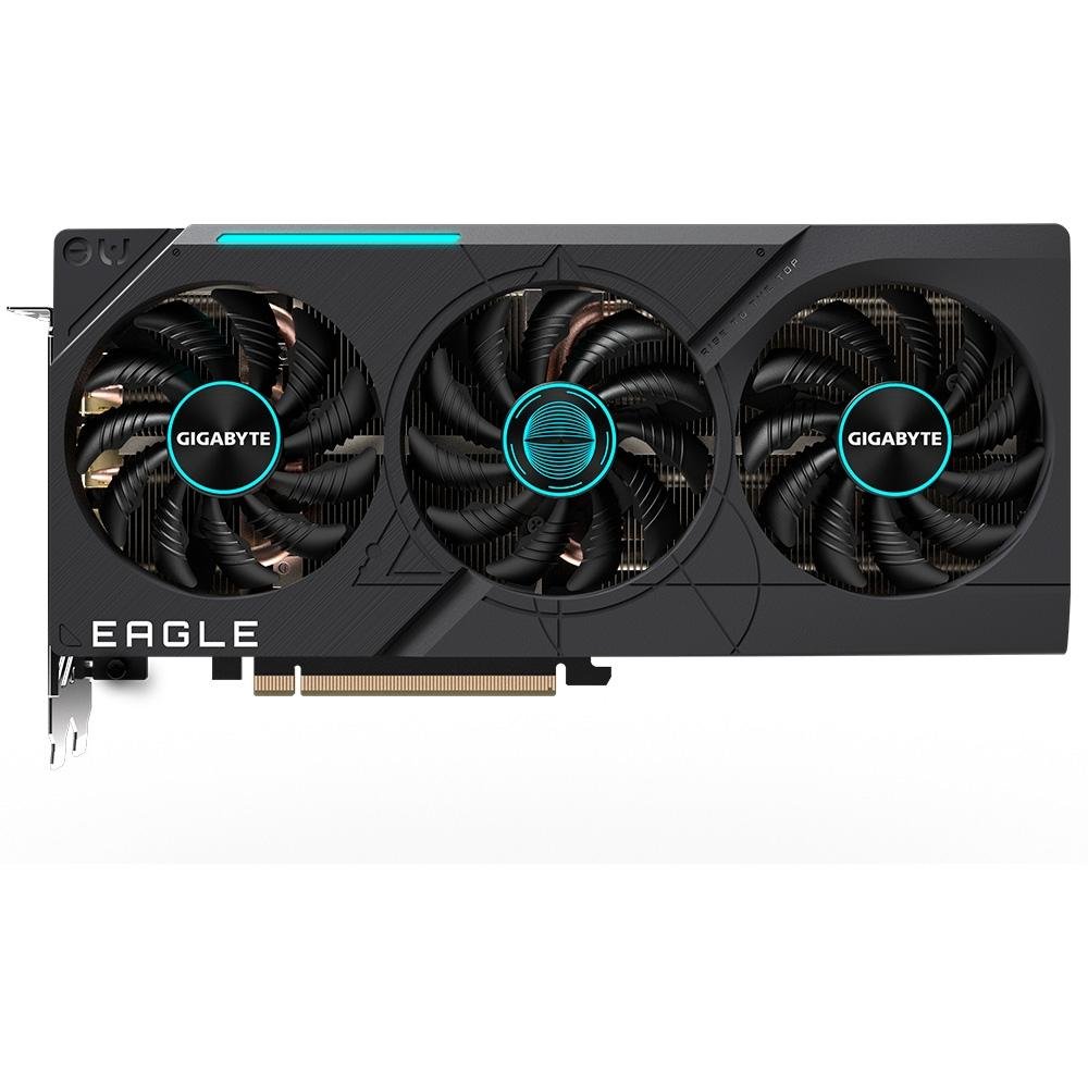 Placa de Vídeo RTX 4070 Eagle OC Gigabyte GeForce, 12 GB GDDR6X, DLSS, Ray Tracing - GV-N4070EAGLE OC-12GD