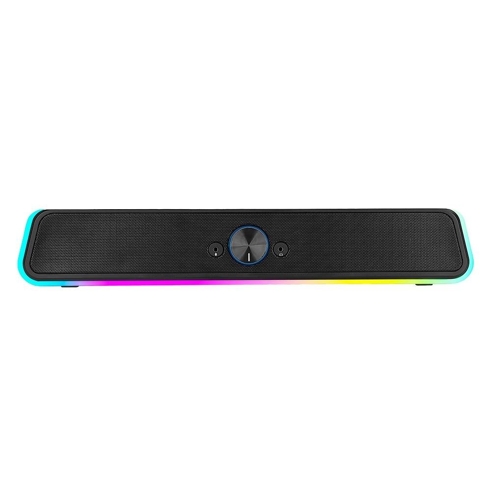 Caixa de Som Gamer ( Balão.info) Sound S4, RGB Rainbow, Bluetooth, 3Wx2, Preto - RM-SP-04-RGB - foto 5