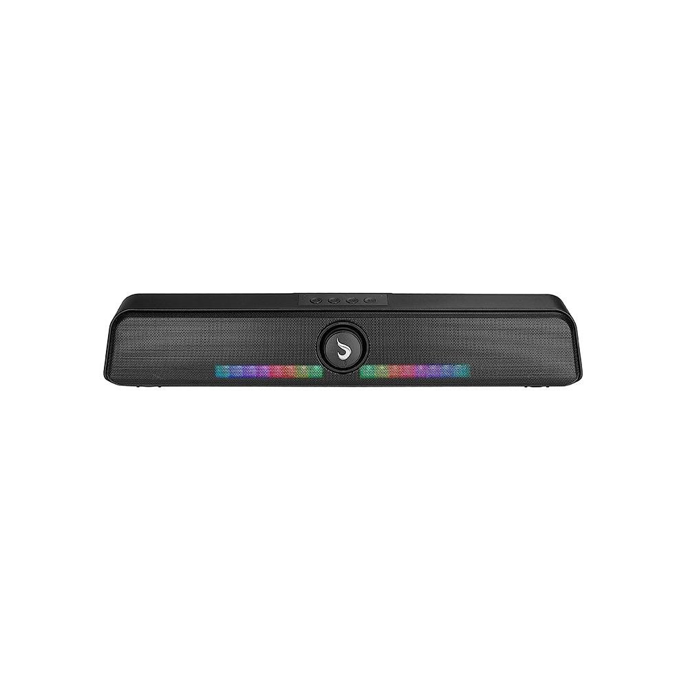 Caixa de Som Gamer ( Balão.info) Sound S6, RGB Rainbow, Bluetooth, 5W*2, Preto - RM-SP-06-RGB - foto 2
