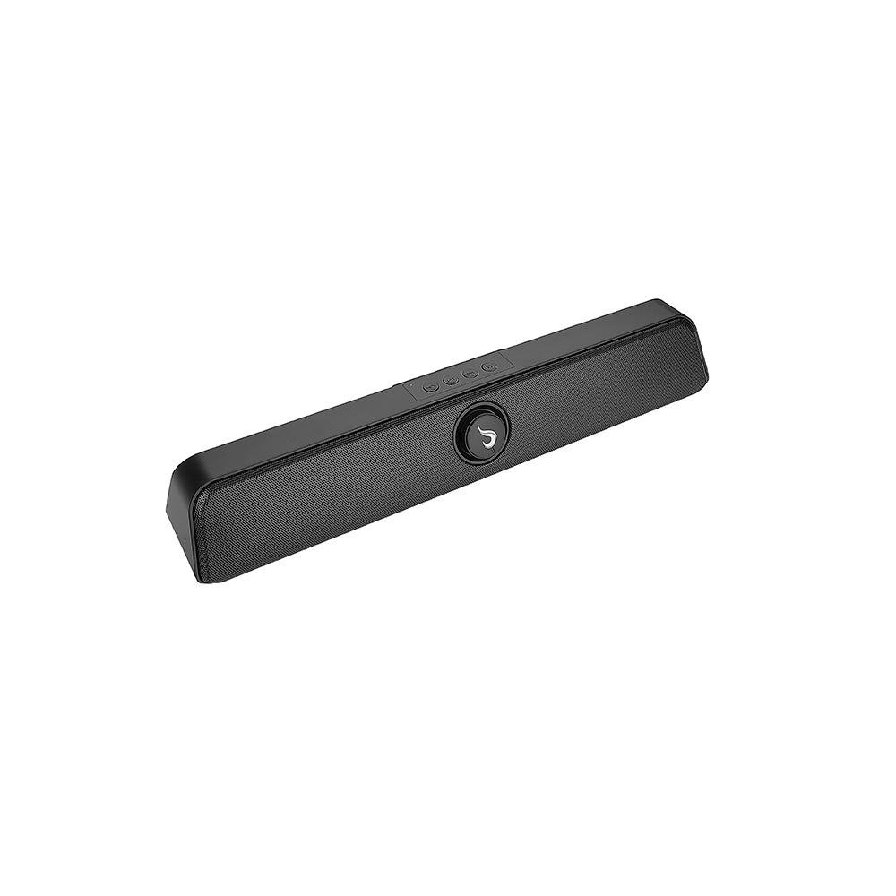 Caixa de Som Gamer Rise Mode Aura Sound S6, RGB Rainbow, Bluetooth, 5W*2, Preto - RM-SP-06-RGB - view 4