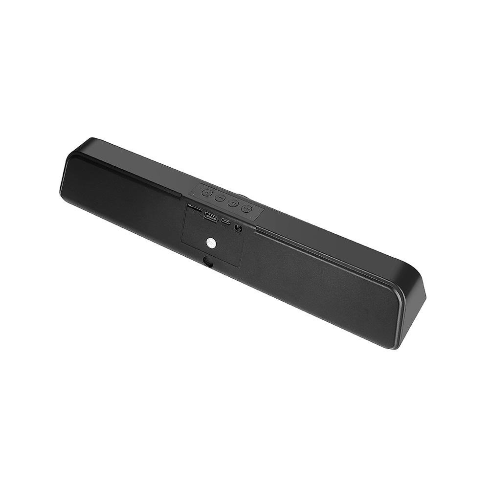 Caixa de Som Gamer Rise Mode Aura Sound S6, RGB Rainbow, Bluetooth, 5W*2, Preto - RM-SP-06-RGB - view 6
