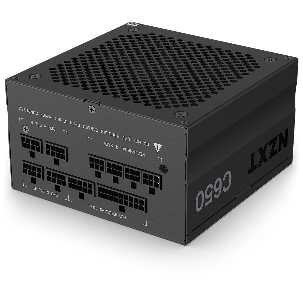 Imagem 2 de 6 do produto Fonte NZXT C650 Gold, 650W, 80 Plus Gold, Modular, Preto - PA-6G1BB-US