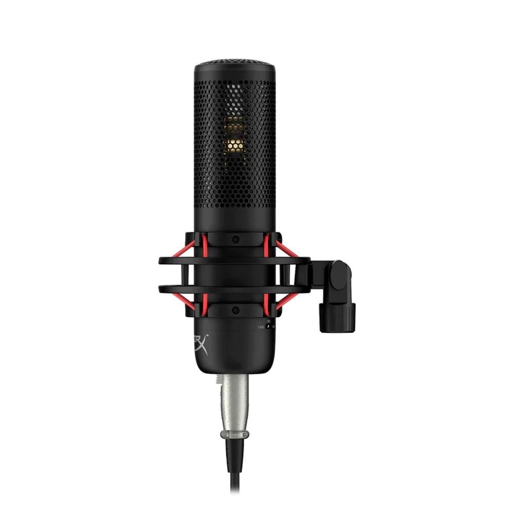 Microfone Condensador HyperX ProCast, Cardioide, Antivibração, Antichoque, XLR Profissional, Preto - 699Z0AA Microfone Condensador HyperX ProCast, Cardioide, Antivibração, Antichoque, XLR Profissional, Preto - 699Z0AA