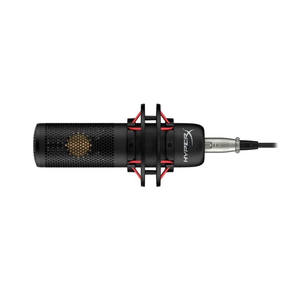 Microfone Condensador HyperX ProCast, Cardioide, Antivibração, Antichoque, XLR Profissional, Preto - 699Z0AA Microfone Condensador HyperX ProCast, Cardioide, Antivibração, Antichoque, XLR Profissional, Preto - 699Z0AA