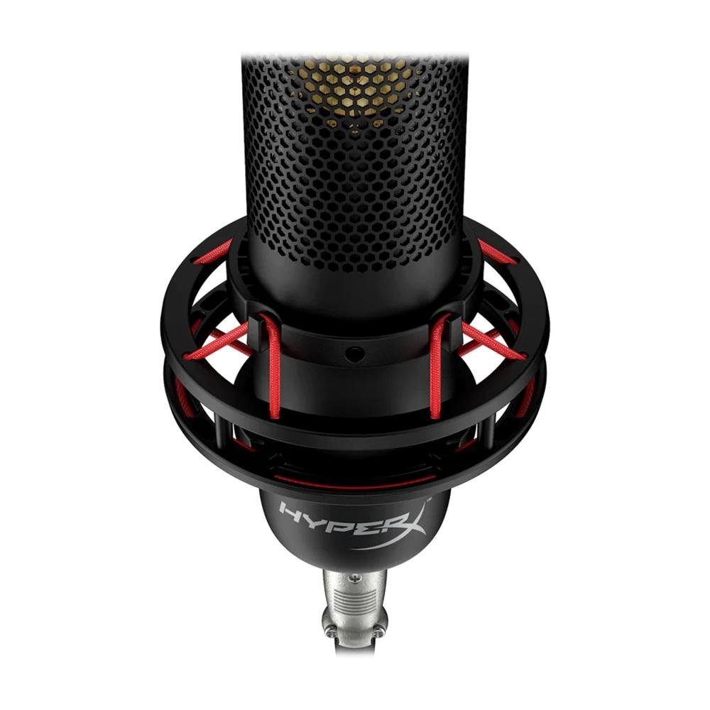 Microfone Condensador HyperX ProCast, Cardioide, Antivibração, Antichoque, XLR Profissional, Preto - 699Z0AA Microfone Condensador HyperX ProCast, Cardioide, Antivibração, Antichoque, XLR Profissional, Preto - 699Z0AA