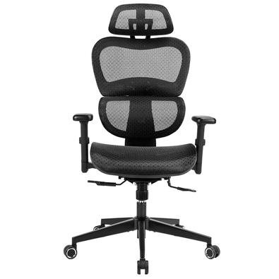 Cadeira de Escritório Ergonômica DT3 Alera+, Até 120kg, Apoio de Braço 3D, Preto - 13719-1