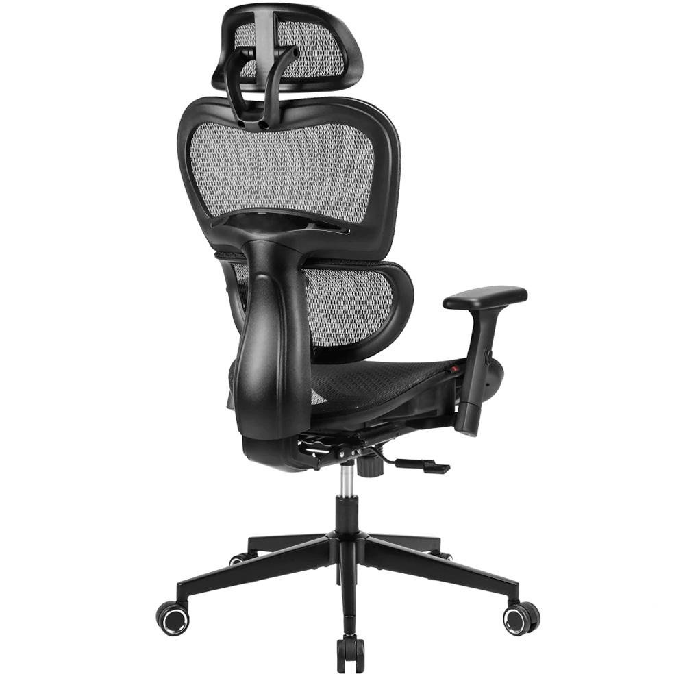 Cadeira de Escritório Ergonômica DT3 Alera+, Até 120kg, Apoio de Braço 3D, Preto - 13719-1 - view 2