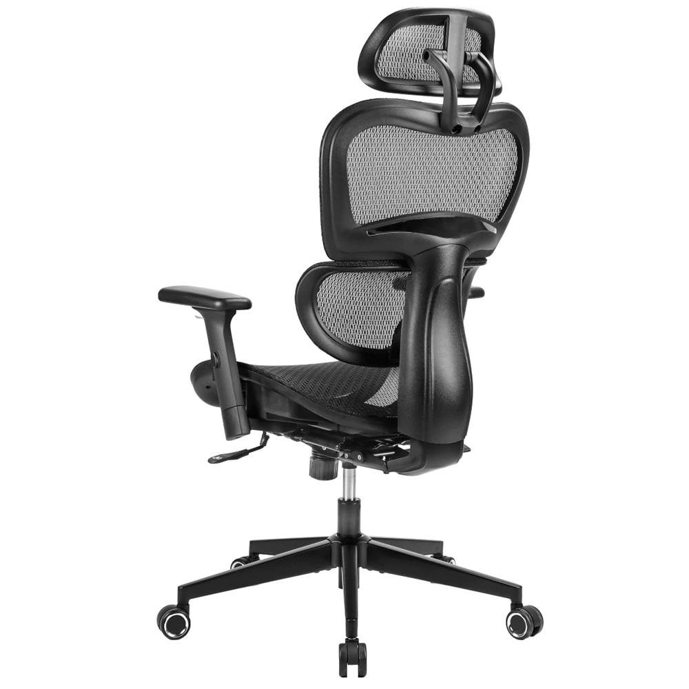 Cadeira de Escritório Ergonômica DT3 Alera+, Até 120kg, Apoio de Braço 3D, Preto - 13719-1 - view 4