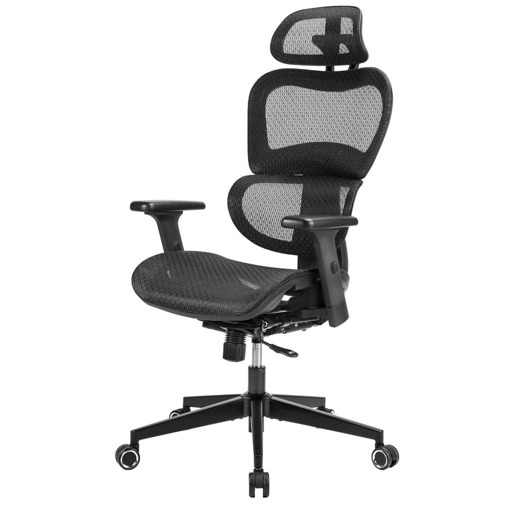 Cadeira de Escritório Ergonômica DT3 Alera+, Até 120kg, Apoio de Braço 3D, Preto - 13719-1 - view 5