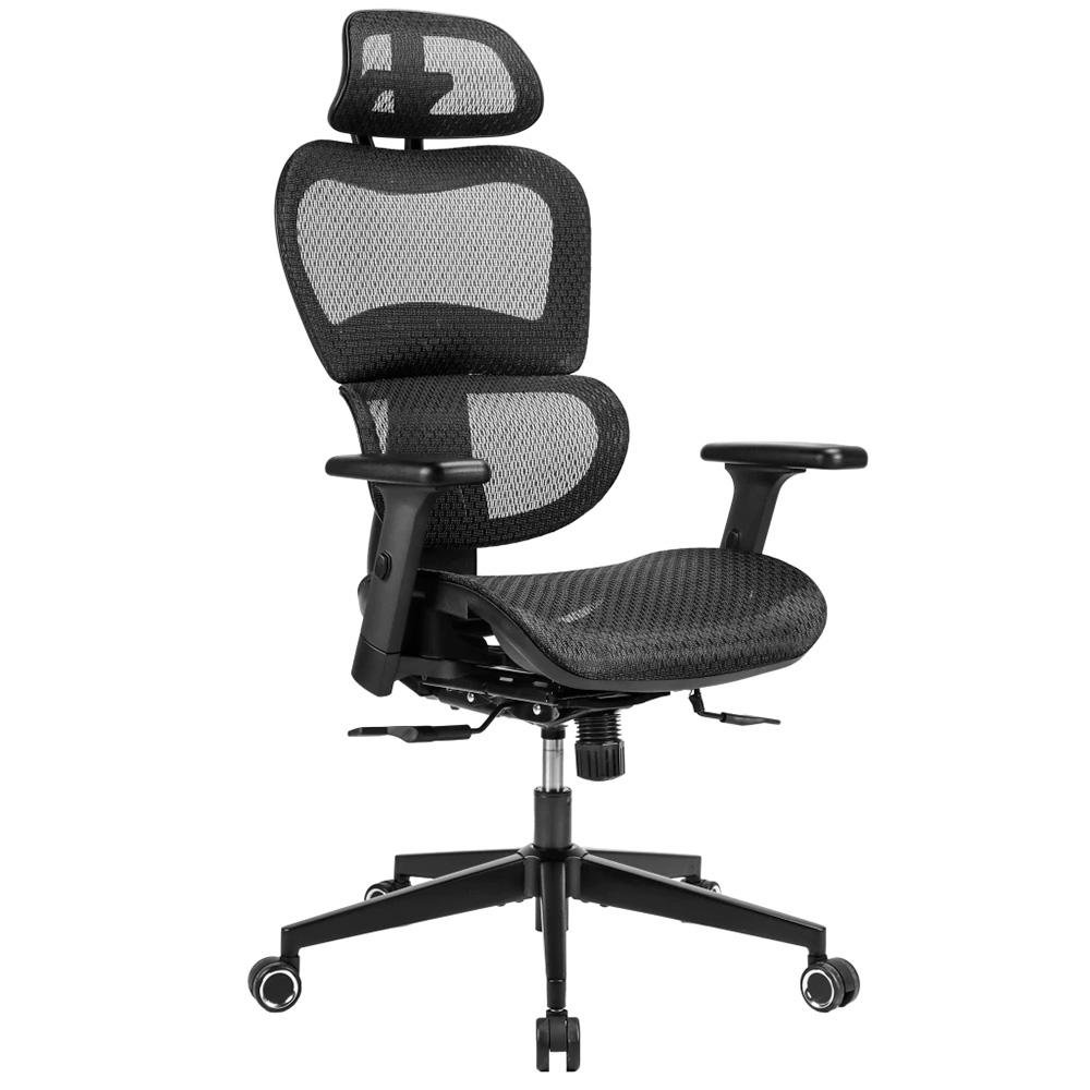 Cadeira de Escritório Ergonômica DT3 Alera+, Até 120kg, Apoio de Braço 3D, Preto - 13719-1 - view 6
