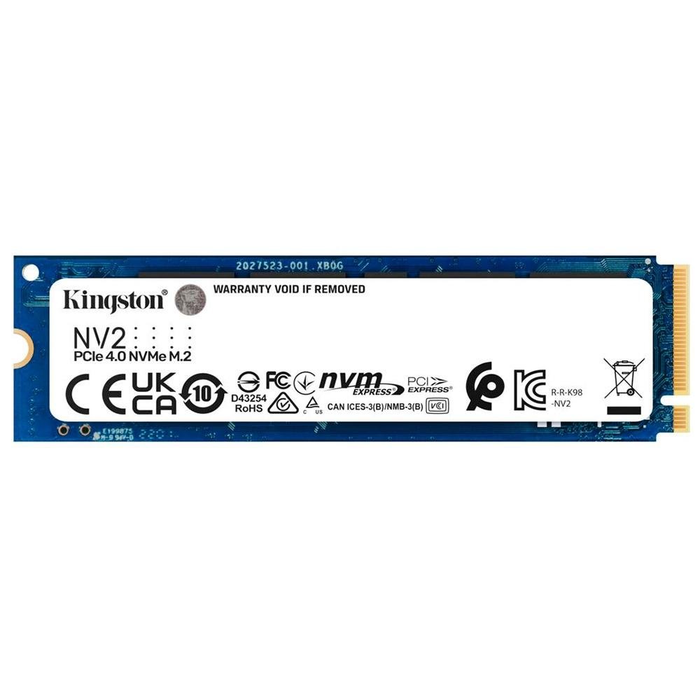 SSD Kingston NV2, 4TB, M.2 2280 PCIe 4.0, NVMe Gen 4x4, Leitura