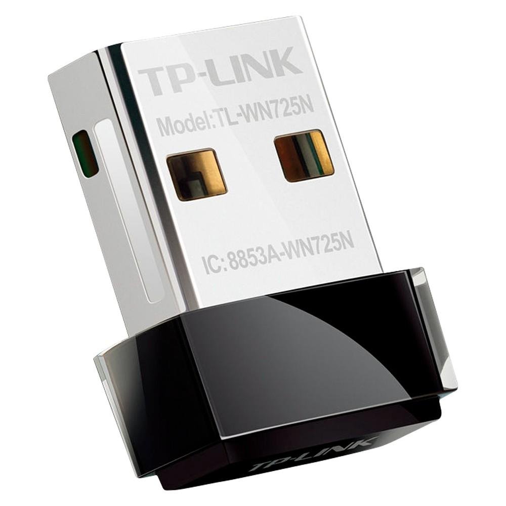Mini Adaptador TP-Link Nano Wireless N USB 150 Mbps - TL-WN725N Mini Adaptador TP-Link Nano Wireless N USB 150 Mbps - TL-WN725N