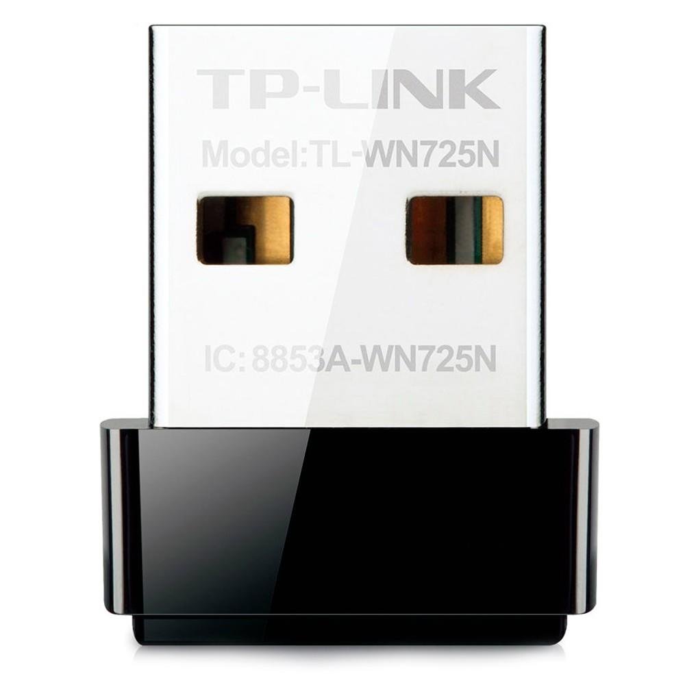 Mini Adaptador TP-Link Nano Wireless N USB 150 Mbps - TL-WN725N Mini Adaptador TP-Link Nano Wireless N USB 150 Mbps - TL-WN725N