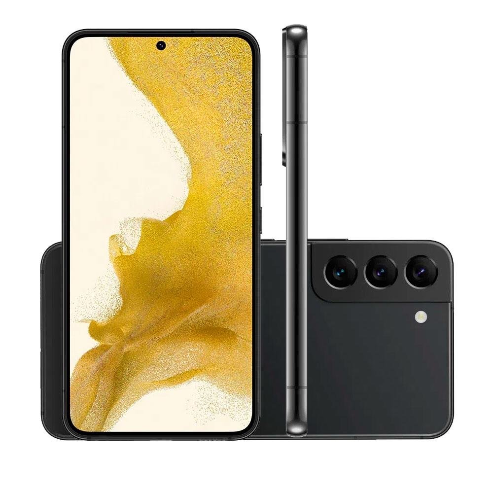 Smartphone Samsung Galaxy S22 Preto | KaBuM!