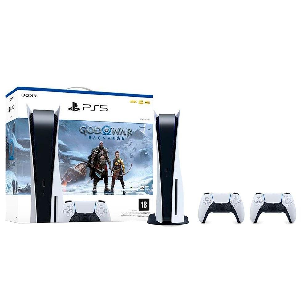 PS4 Slim 1TB - Edição God of War Ragnarok - NOVO - Nova Era Games