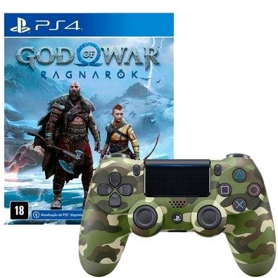 Controle Dualsense Sem Fio PS5 Edição Limitada God Of War Ragnarok