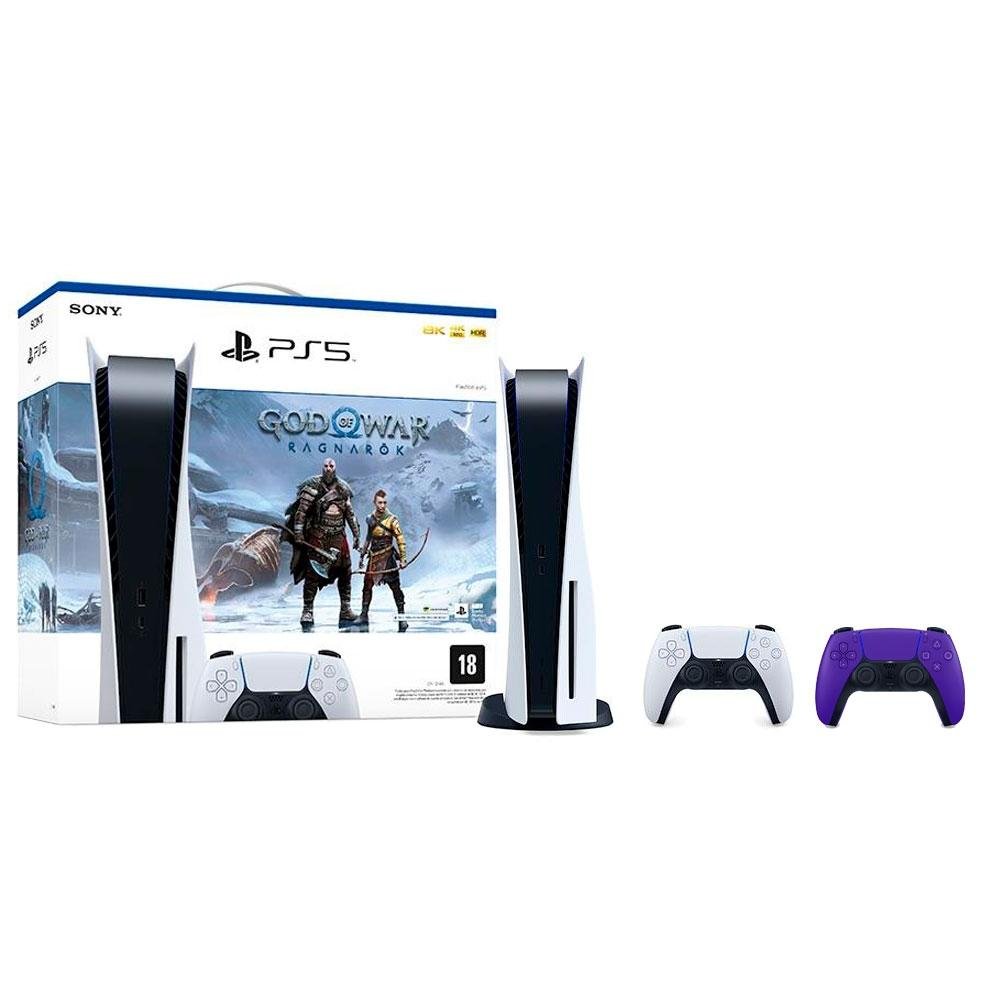 Controle PlayStation 5 DualSense Sem Fio PS5 - Galactic Purple