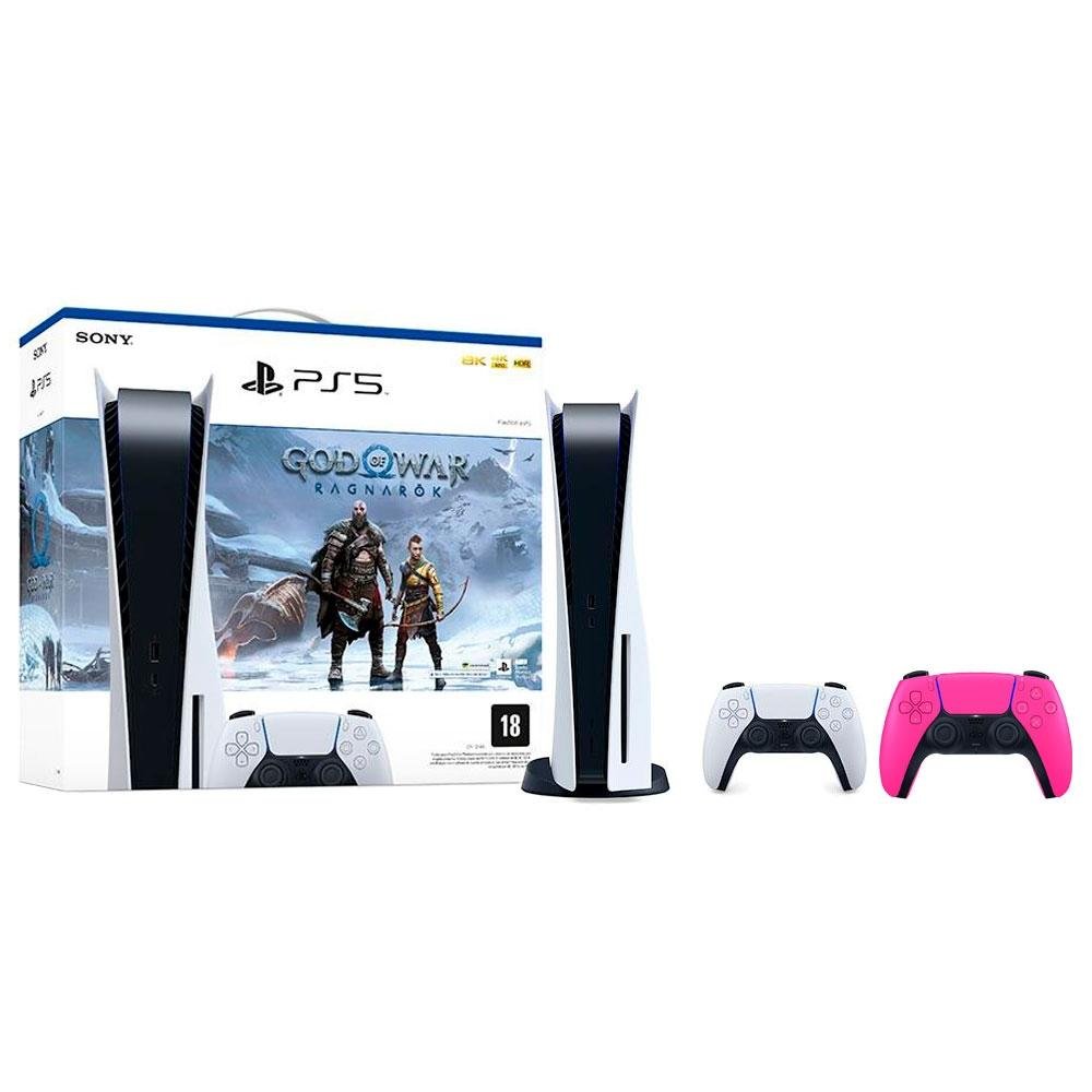 Controle Sem Fio Dualsense Nova Pink - PS5 em Promoção na Americanas