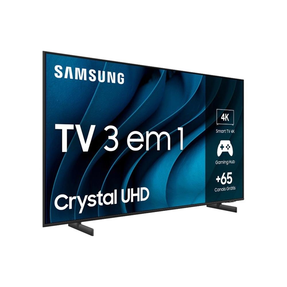 Imagem 6 de 13 do produto Smart TV 55 Polegadas Samsung Crystal UHD 4K, 3 HDMI, 2 USB, Bluetooth, Wi-Fi, Gaming Hub, Tela sem limites, Alexa built in - UN55CU8000GXZD