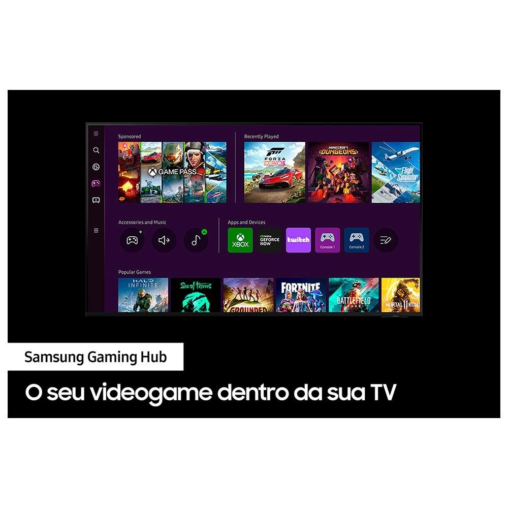 Smart TV 50 Polegadas Samsung Gaming Neo QLED 4K, 4 HDMI, Mini LED, Tela sem limites, Alexa built in, Dolby Atmos - QN50QN90CAGXZD Smart TV 50 Polegadas Samsung Gaming Neo QLED 4K, 4 HDMI, Mini LED, Tela sem limites, Alexa built in, Dolby Atmos - QN50QN90CAGXZD