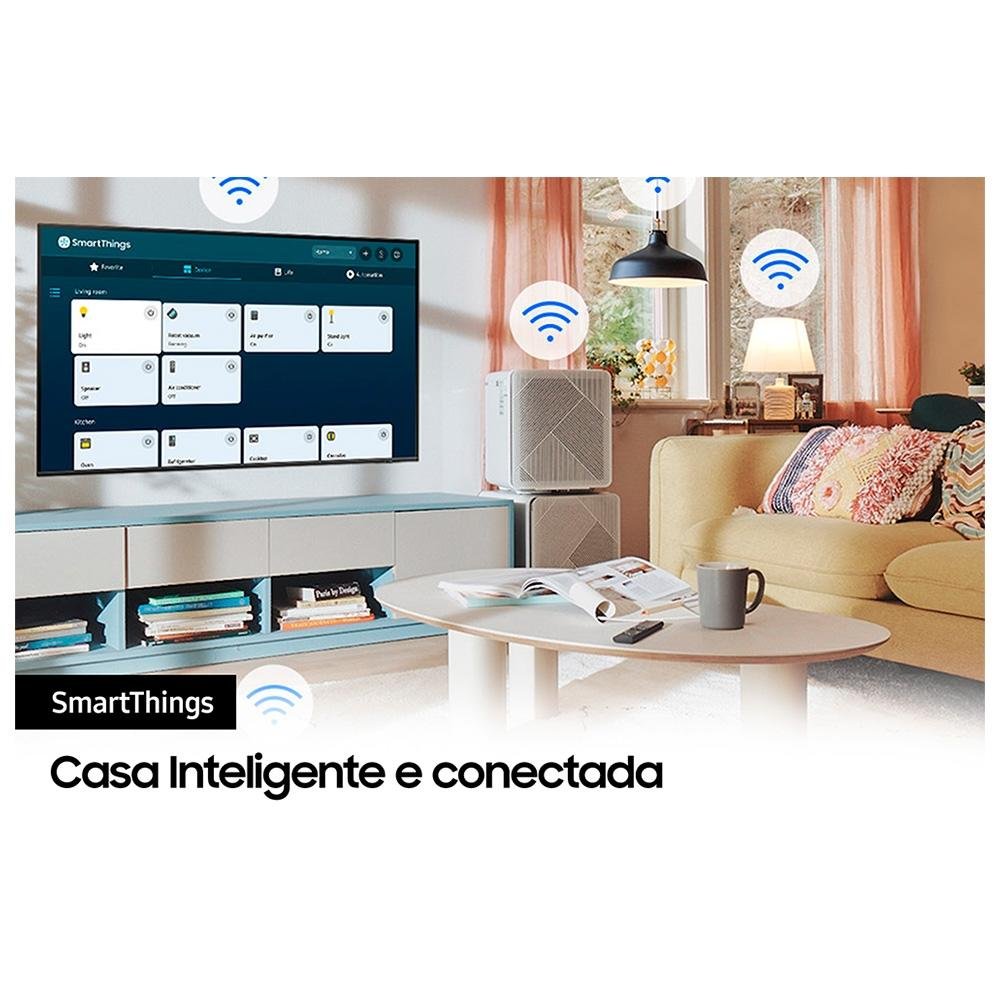 Imagem 14 de 19 do produto Smart TV 50 Polegadas Samsung Gaming Neo QLED 4K, 4 HDMI, Mini LED, Tela sem limites, Alexa built in, Dolby Atmos - QN50QN90CAGXZD
