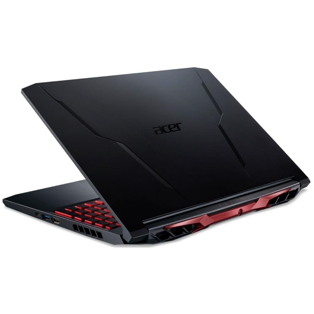 Imagem 5 de 6 do produto Notebook Gamer Acer NITRO 5 Intel Core i5-11400H, 8GB RAM, GeForce GTX1650, SSD 512GB, 15.6 Full HD, Linux, Preto - AN515-57-57XQ