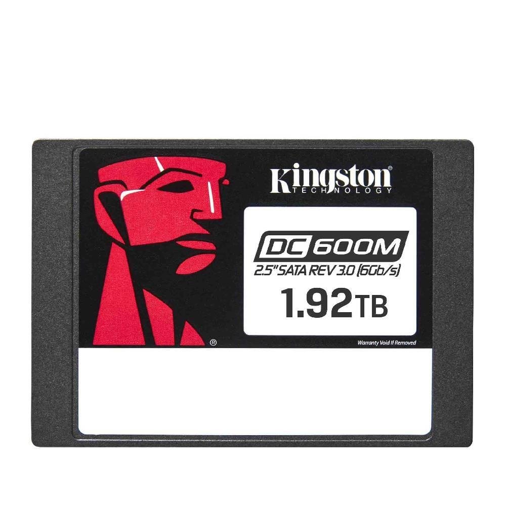 SSD Kingston DC600M Mixed-Use, 1.92TB, SATA III, 2.5, Leitura: 560 MB/s, Gravação: 530 MB/s, para Servidor, Preto - SEDC600M/1920G