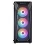 Gabinete Gamer Galax Revolution 05, Mid Tower, ATX, Lateral em Vidro Temperado, 4x Cooler Fan RGB, Preto - CGG5ANBA4B0