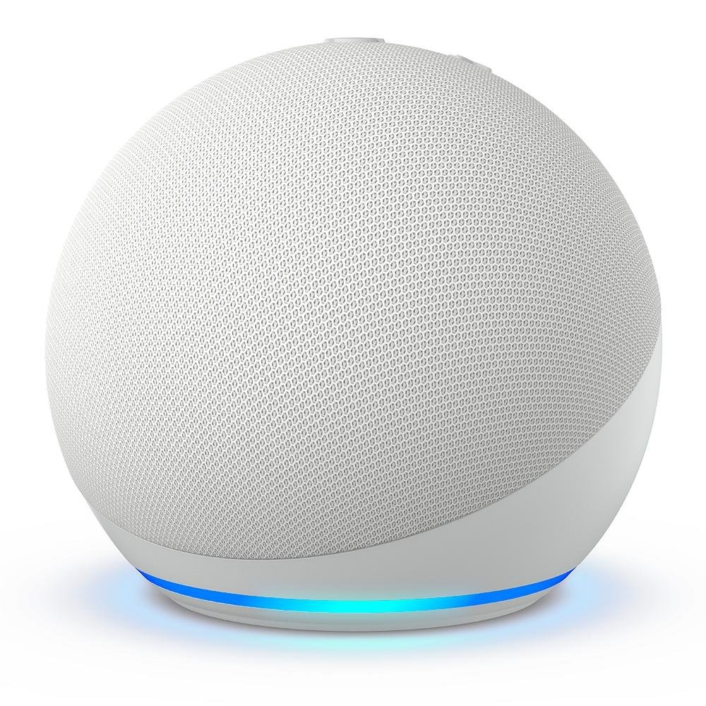 Echo Dot 5ª geração Amazon, com Alexa, Smart Speaker, Branco - B09B8XVSDP Echo Dot 5ª geração Amazon, com Alexa, Smart Speaker, Branco - B09B8XVSDP