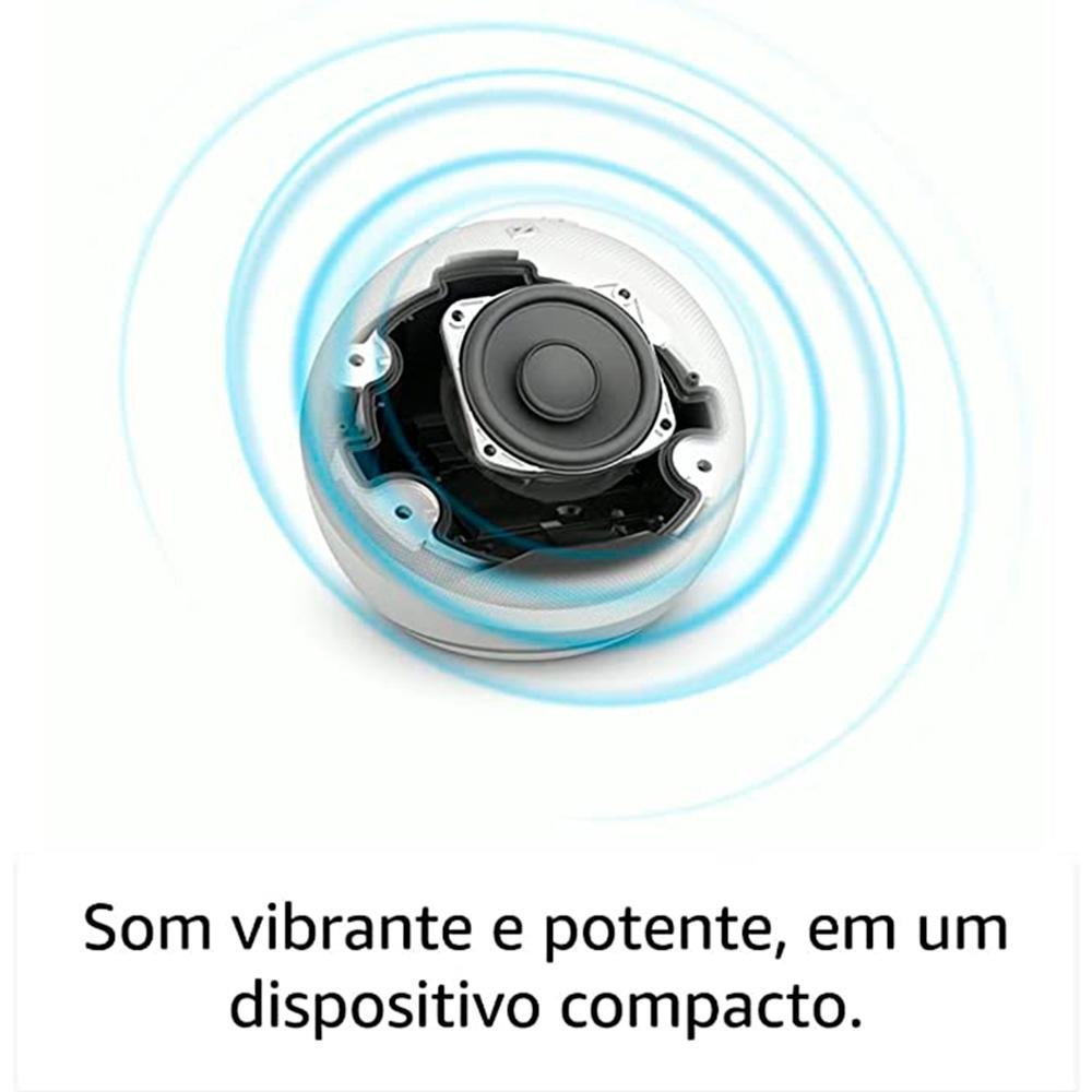 Echo Dot 5ª geração Amazon, com Alexa, Smart Speaker, Branco - B09B8XVSDP Echo Dot 5ª geração Amazon, com Alexa, Smart Speaker, Branco - B09B8XVSDP