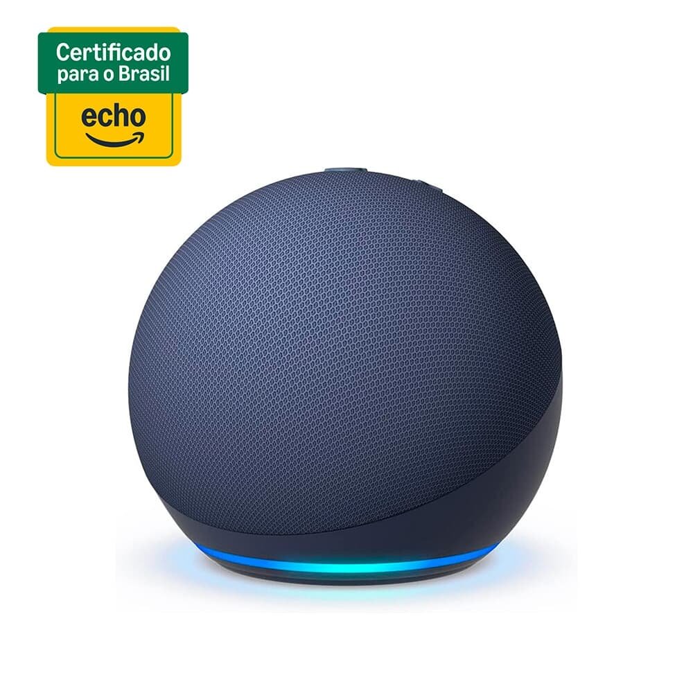 Echo Dot 5ª geração Amazon, com Alexa, Smart Speaker, Azul - B09B8QFYZ2 Echo Dot 5ª geração Amazon, com Alexa, Smart Speaker, Azul - B09B8QFYZ2