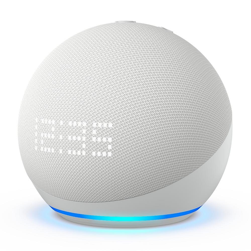 第5世代 アレクサ Alexa Echo Dot with clock gen5 Echo Dot 5ª geração Amazon | KaBuM!