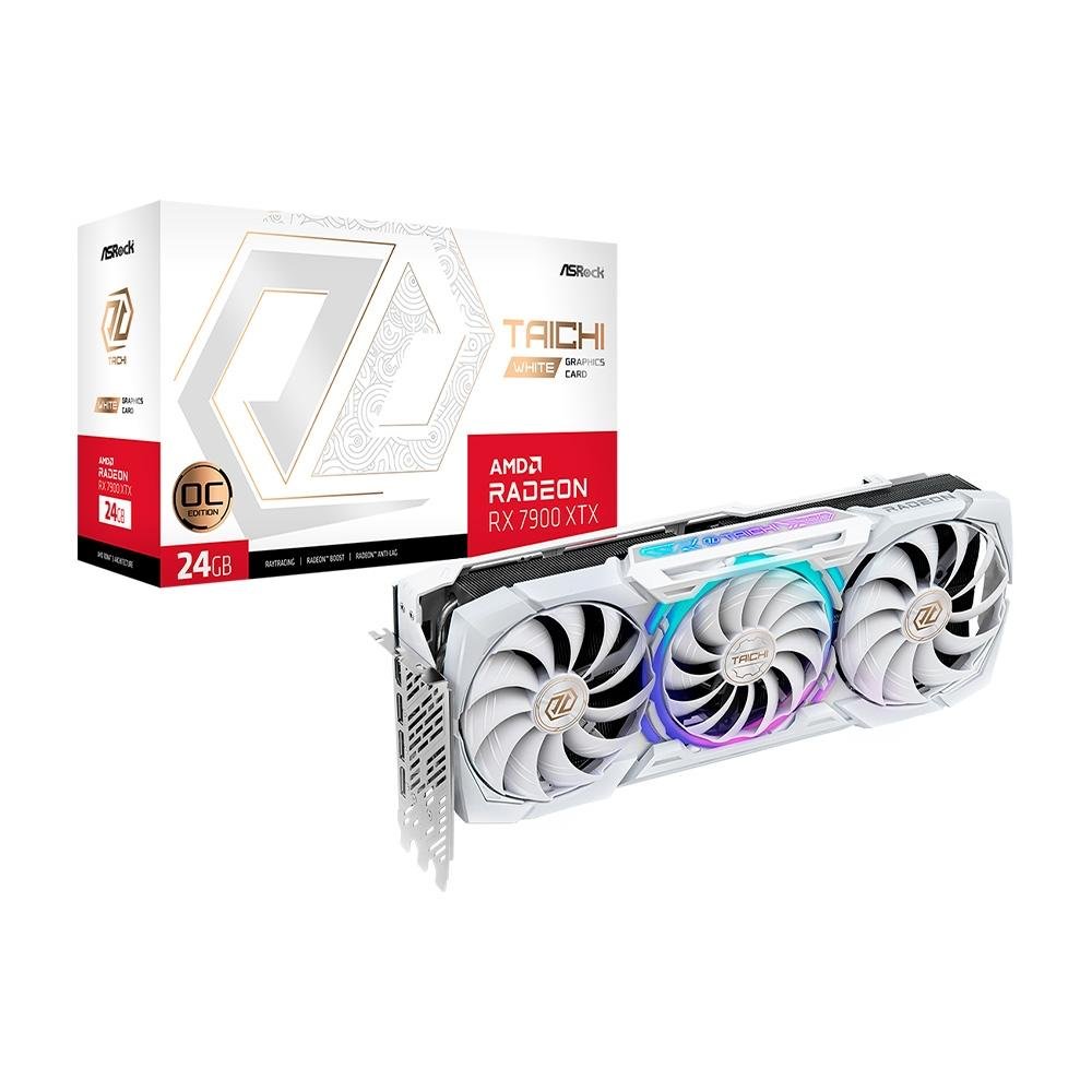 Placa de Vídeo RX 7900 XTX Taichi | KaBuM!