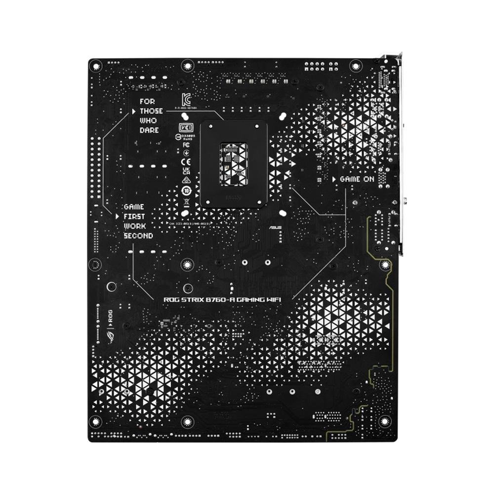 Placa-Mãe ASUS ROG STRIX B760-A GAMING WIFI, Intel, ATX, DDR5, Wi-Fi, Bluetooth, Preto - 90MB1EP0-M0EAY0 10