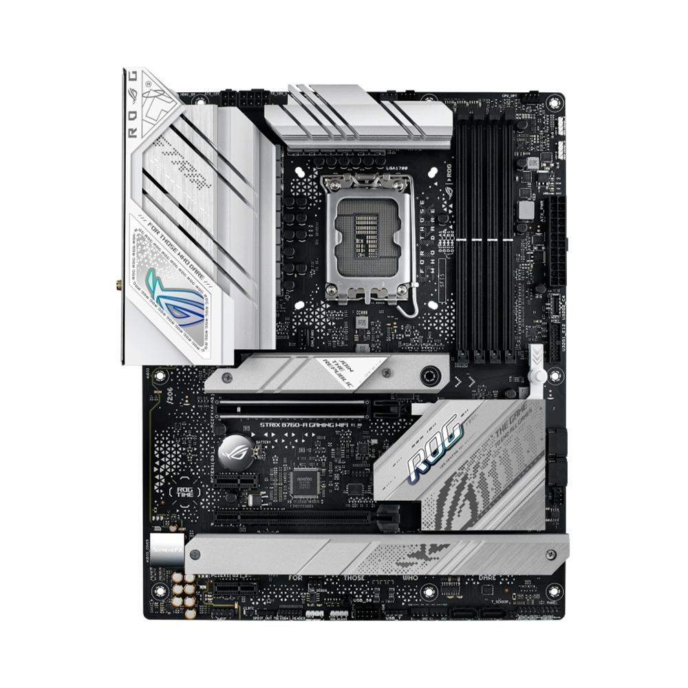 Placa-Mãe ASUS ROG STRIX B760-A GAMING WIFI, Intel, ATX, DDR5, Wi-Fi, Bluetooth, Preto - 90MB1EP0-M0EAY0 4