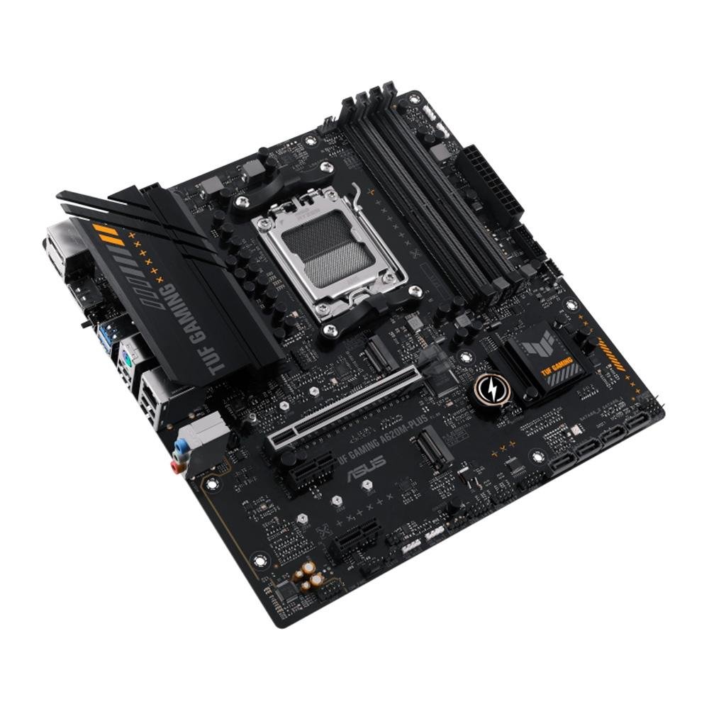 Imagem 5 de 7 do produto Placa-Mãe ASUS TUF GAMING A620M-PLUS, AMD AM5, mATX, DDR5, Preto - 90MB1EZ0-M0EAY0