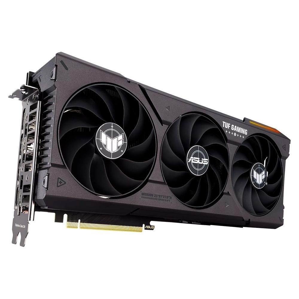 Imagem 12 de 23 do produto Placa de Vídeo RTX 4060 Ti OC Edition Asus TUF Gaming NVIDIA GeForce, 8GB, GDDR6, ARGB, DLSS - TUF-RTX4060TI-O8G-GAMING