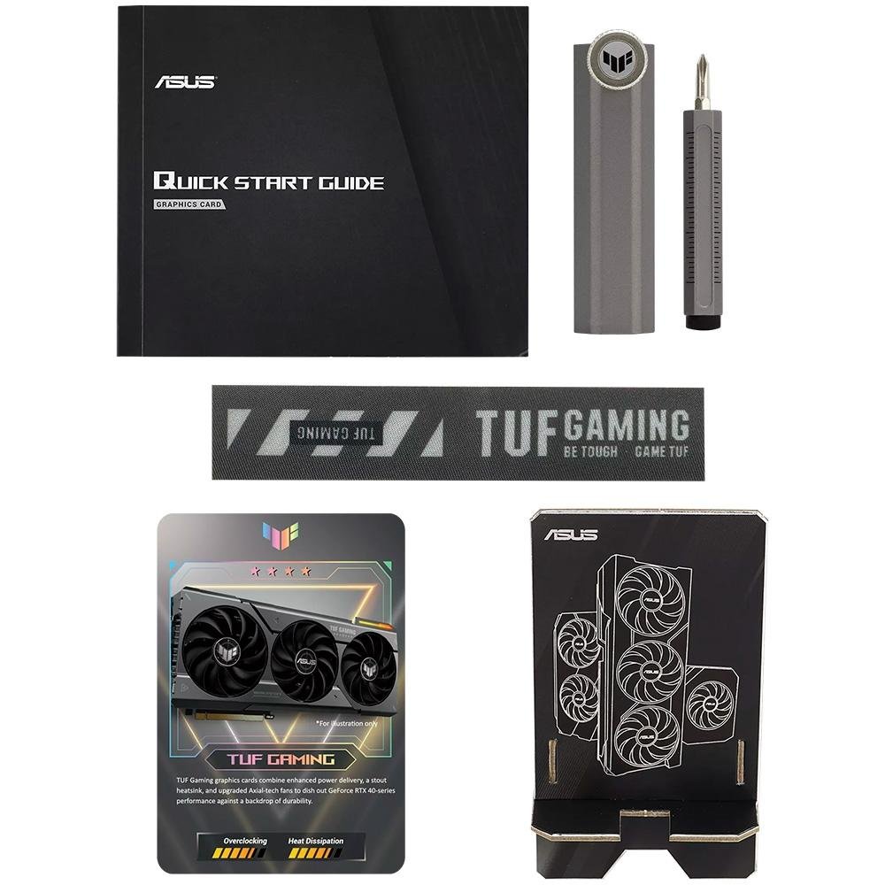 Imagem 22 de 23 do produto Placa de Vídeo RTX 4060 Ti OC Edition Asus TUF Gaming NVIDIA GeForce, 8GB, GDDR6, ARGB, DLSS - TUF-RTX4060TI-O8G-GAMING