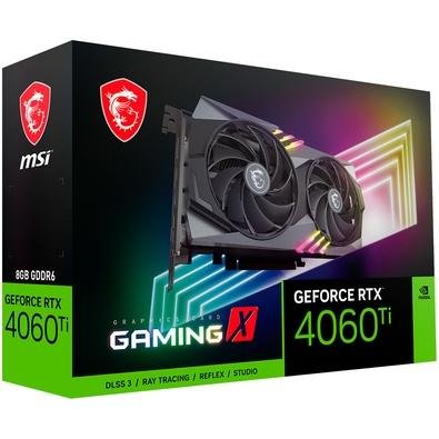 Placa de Vídeo MSI NVIDIA GeForce RTX 4060 Ti Gaming X Slim White, 16GB,  GDDR6, DLSS