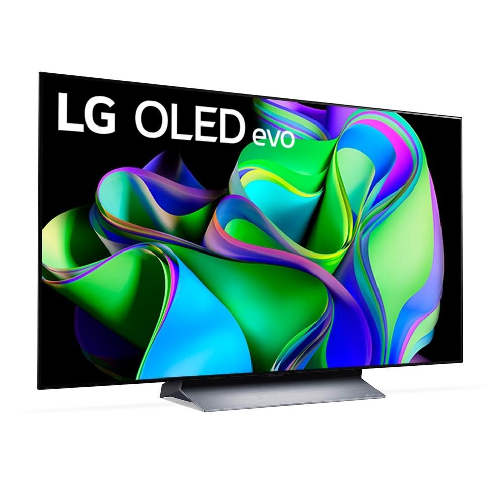Imagem 3 de 10 do produto Smart TV 48 Polegadas LG 4K OLED evo, 4 HDMI, 3 USB, Bluetooth, G-Sync, FreeSync, ThinQ AI, Alexa, Google Assistente - OLED48C3PSA