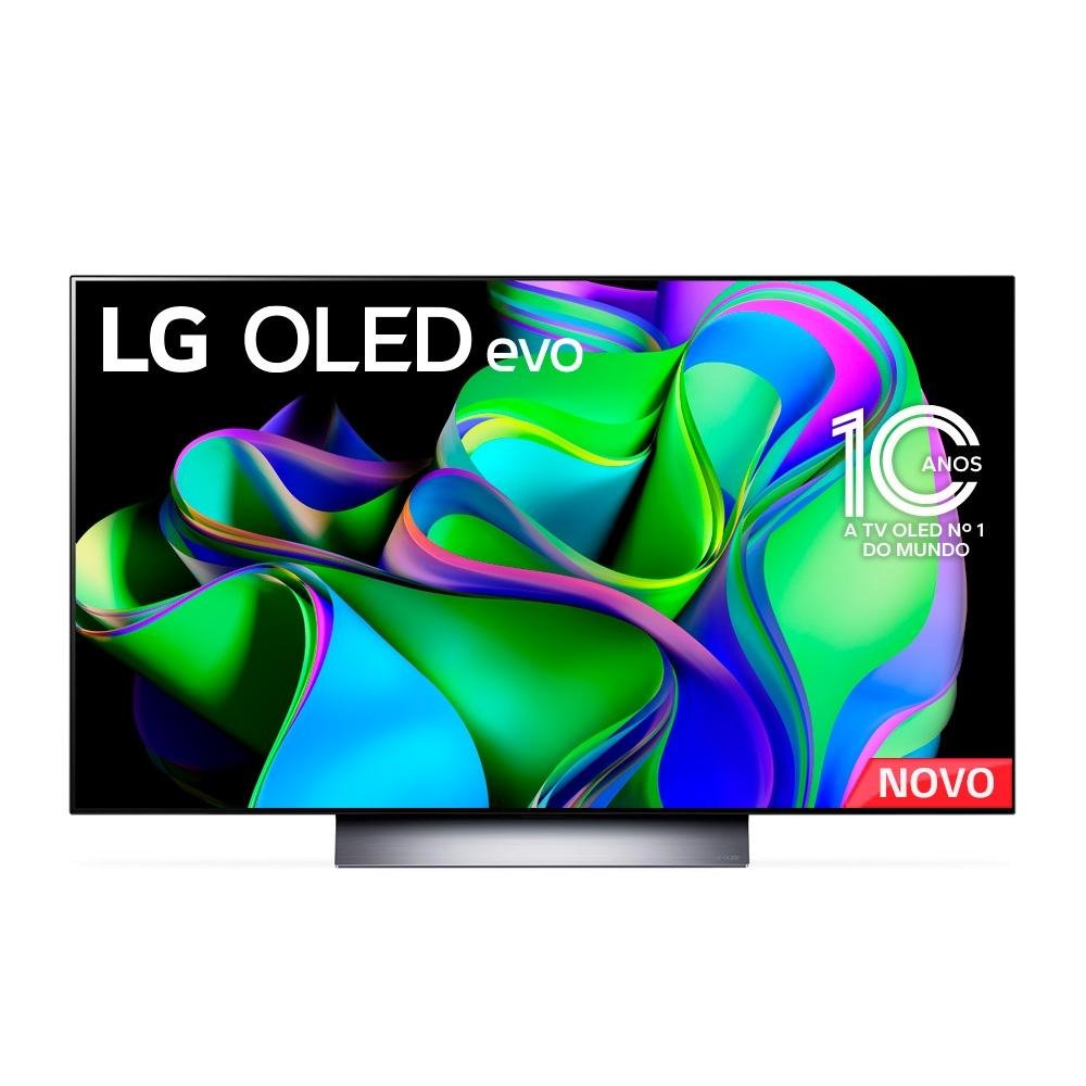 Imagem 2 de 10 do produto Smart TV 48 Polegadas LG 4K OLED evo, 4 HDMI, 3 USB, Bluetooth, G-Sync, FreeSync, ThinQ AI, Alexa, Google Assistente - OLED48C3PSA