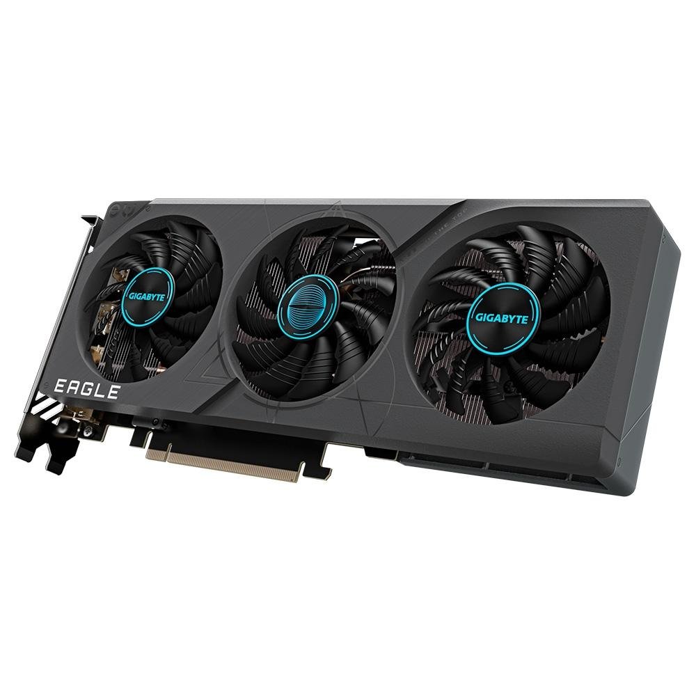 Placa de Vídeo RTX 4060 Ti Eagle Gigabyte NVIDIA GeForce, 8 GB GDDR6, DLSS, Ray Tracing - GV-N406TEAGLE-8GD G10 Placa de Vídeo RTX 4060 Ti Eagle Gigabyte NVIDIA GeForce, 8 GB GDDR6, DLSS, Ray Tracing - GV-N406TEAGLE-8GD G10
