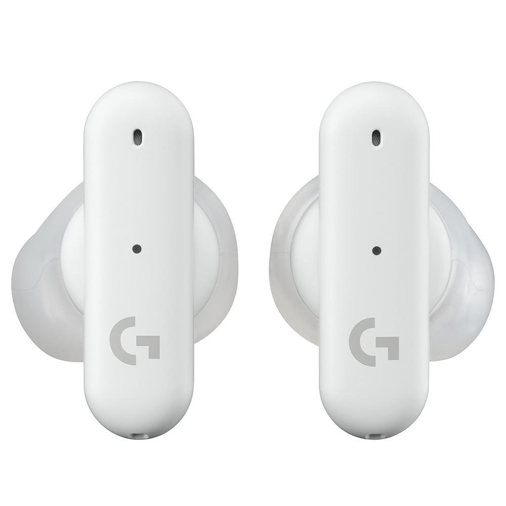 Imagem 13 de 19 do produto Fone de Ouvido Gamer True Wireless Logitech G FITS USB/Bluetooth, Quatro Microfones, Ajuste LIGHTFORM, PC/Mac, PS, Switch, Branco-985-001204