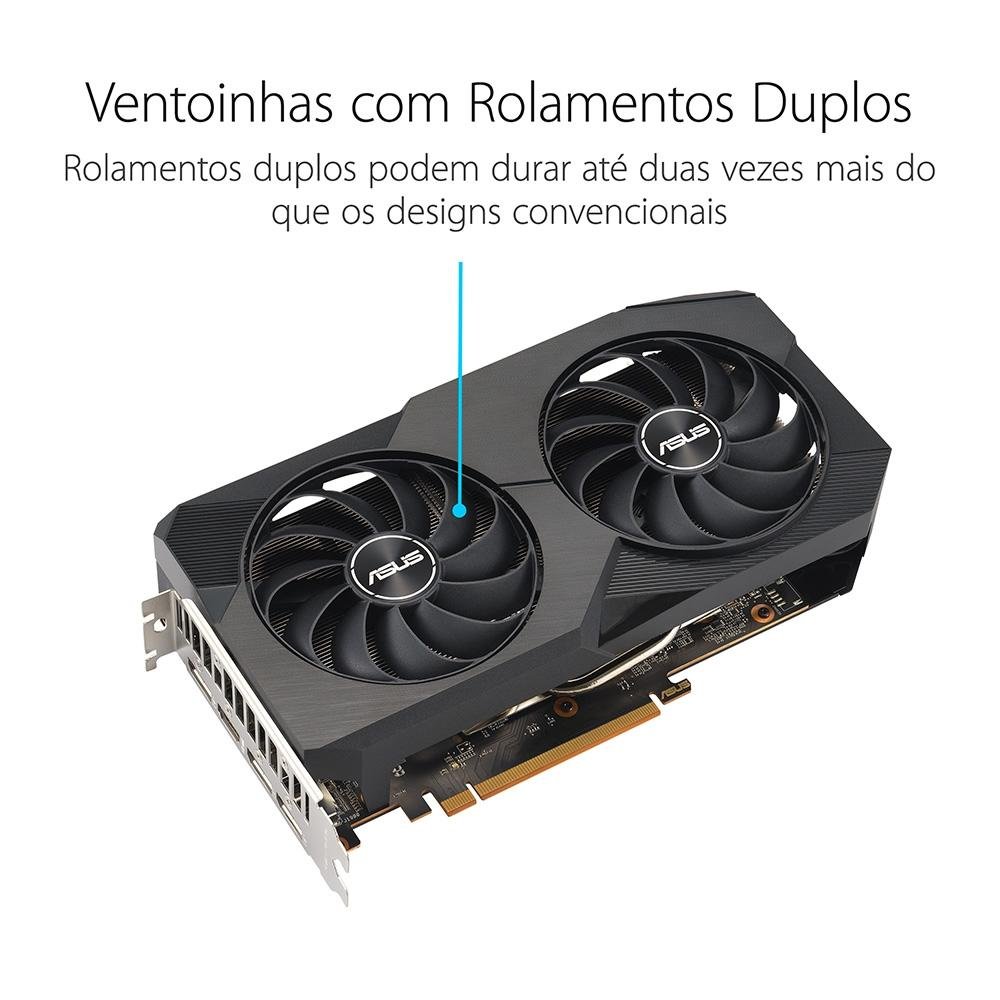 Placa de Vídeo Radeon RX 7600 OC Edition | KaBuM!