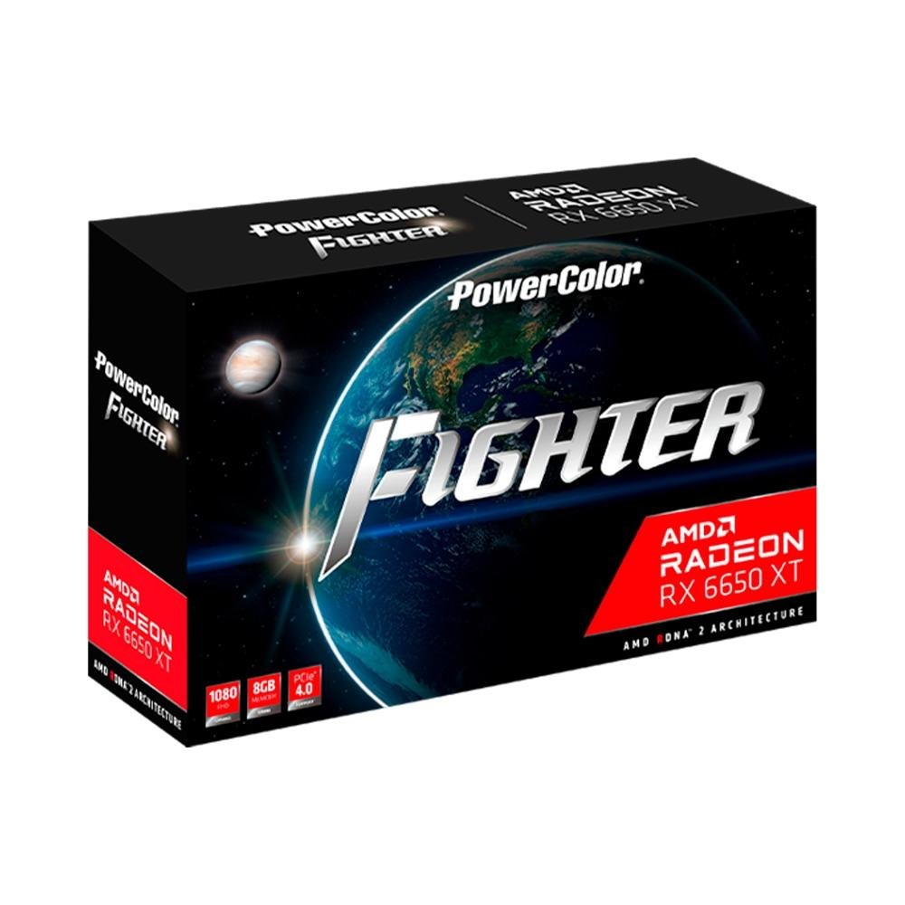 Placa de Vídeo RX 6650 XT Fighter | KaBuM!