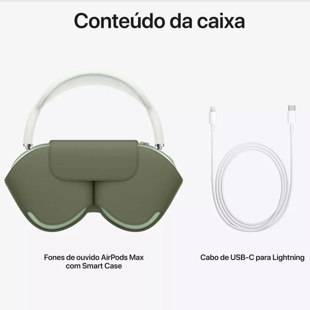 Apple AirPods Max Over the Ear, Verde | KaBuM!